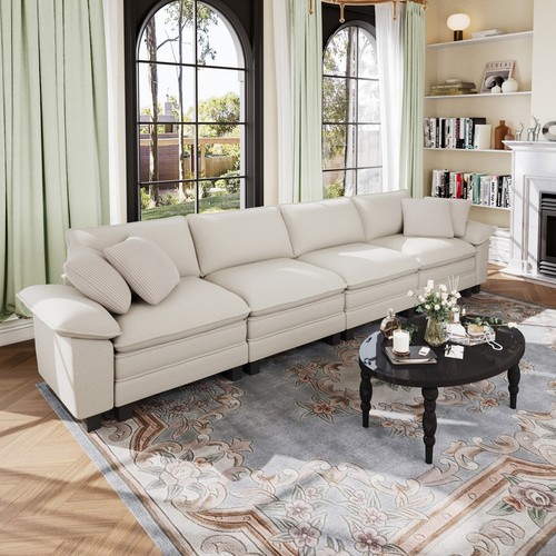 Sectional sofa set - sofa, chenille